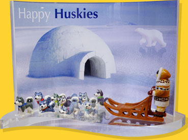 Présentoir Goutte Husky Prime