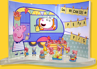Présentoir goutte Peppa Pig Prime