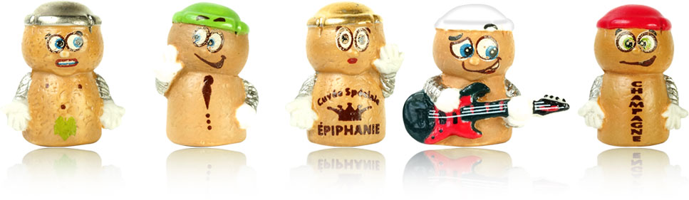 CUVÉE SPÉCIALE ÉPIPHANIE - Série de 10 fèves
