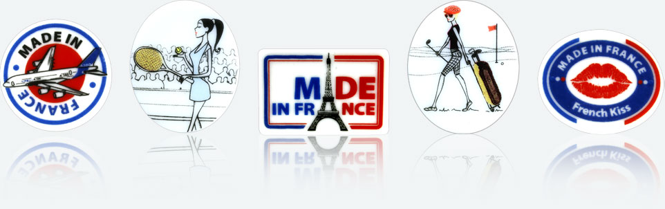 CULTURE ET SAVOIR-FAIRE FRANÇAIS - Série de 10 fèves