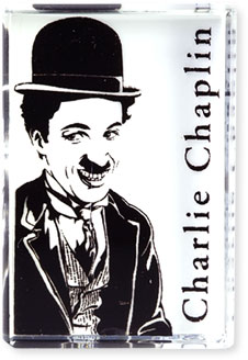 Collection de 8 fèves Épiphanie 2020 - CHARLOT BURLESQUE - Fève n°4