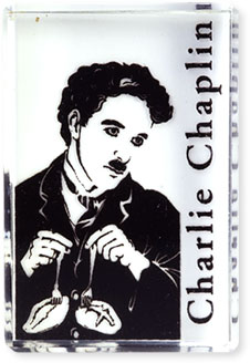 Collection de 8 fèves Épiphanie 2020 - CHARLOT BURLESQUE - Fève n°6