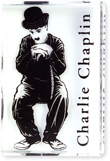 Collection de 8 fèves Épiphanie 2020 - CHARLOT BURLESQUE - Fève n°7