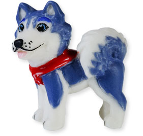 Collection de 10 fèves Épiphanie 2020 - HAPPY HUSKIES - Fève n°2