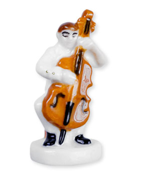 Collection de 10 fèves Épiphanie 2020 - 100 ANS DE JAZZ - Fève n°6