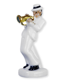 Collection de 10 fèves Épiphanie 2020 - 100 ANS DE JAZZ - Fève n°8