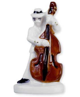 Collection de 10 fèves Épiphanie 2020 - 100 ANS DE JAZZ - Fève n°10