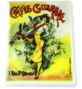 Collection de 12 fèves Épiphanie 2020 - PAUSE CAFÉ - Fève n°12