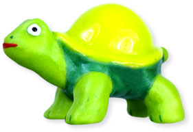 Collection de 10 fèves Épiphanie 2020 - JOYEUSES TORTUES - Fève n°6