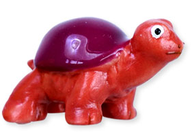 Collection de 10 fèves Épiphanie 2020 - JOYEUSES TORTUES - Fève n°9