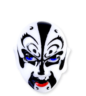 Collection de 12 fèves Épiphanie 2020 - TRIBAL & ETHNIC MASKS - Fève n°2