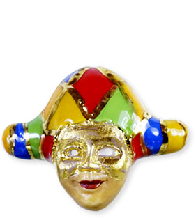 Collection de 12 fèves Épiphanie 2020 - TRIBAL & ETHNIC MASKS - Fève n°5