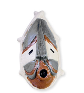 Collection de 12 fèves Épiphanie 2020 - TRIBAL & ETHNIC MASKS - Fève n°8