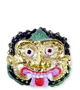 Collection de 12 fèves Épiphanie 2020 - TRIBAL & ETHNIC MASKS - Fève n°10
