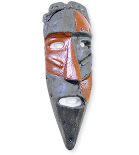 Collection de 12 fèves Épiphanie 2020 - TRIBAL & ETHNIC MASKS - Fève n°11