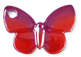 Collection de 8 fèves Épiphanie 2020 - NUÉE DE PAPILLONS IRISÉS - Fève n°2