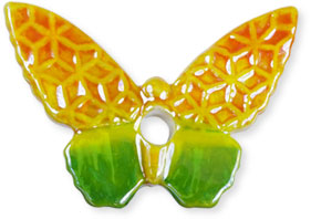 Collection de 8 fèves Épiphanie 2020 - NUÉE DE PAPILLONS IRISÉS - Fève n°5