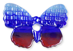 Collection de 8 fèves Épiphanie 2020 - NUÉE DE PAPILLONS IRISÉS - Fève n°6