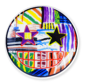 Collection de 10 fèves Épiphanie 2020 - ÉMOJI ART CONTEMPORAIN - Fève n°2