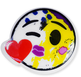 Collection de 10 fèves Épiphanie 2020 - ÉMOJI ART CONTEMPORAIN - Fève n°6