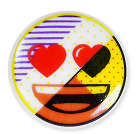 Collection de 10 fèves Épiphanie 2020 - ÉMOJI ART CONTEMPORAIN - Fève n°9
