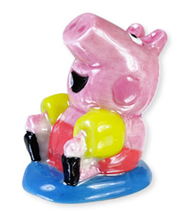 Collection de 10 fèves Épiphanie 2020 - PEPPA PIG EN VACANCES - Fève n°2