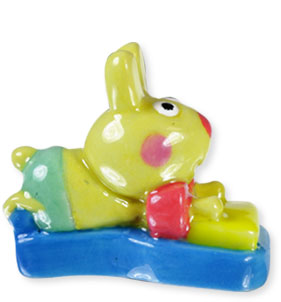 Collection de 10 fèves Épiphanie 2020 - PEPPA PIG EN VACANCES - Fève n°3
