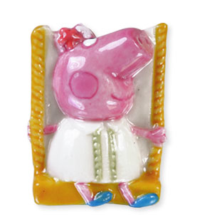 Collection de 10 fèves Épiphanie 2020 - PEPPA PIG EN VACANCES - Fève n°4