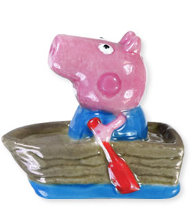 Collection de 10 fèves Épiphanie 2020 - PEPPA PIG EN VACANCES - Fève n°5