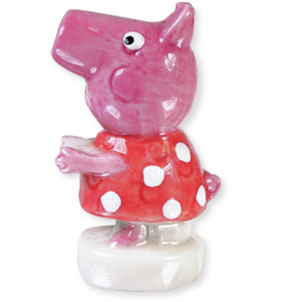 Collection de 10 fèves Épiphanie 2020 - PEPPA PIG EN VACANCES - Fève n°7