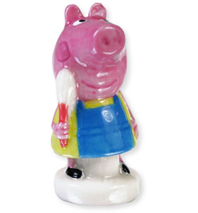 Collection de 10 fèves Épiphanie 2020 - PEPPA PIG EN VACANCES - Fève n°8