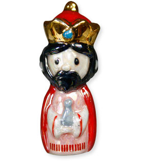 Collection de 12 fèves Épiphanie 2020 - NATIVITÉ DORÉE - Fève n°3