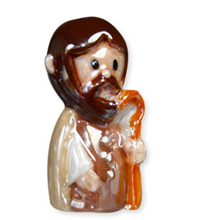 Collection de 12 fèves Épiphanie 2020 - NATIVITÉ DORÉE - Fève n°6