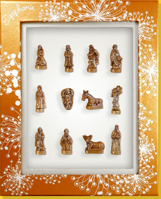 Coffret reliure cuivre Prime
