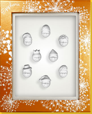 Coffret reliure cuivre Prime