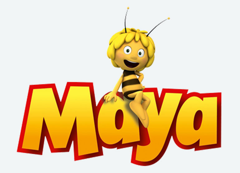 Logo Maya l'abeille - Licence Prime