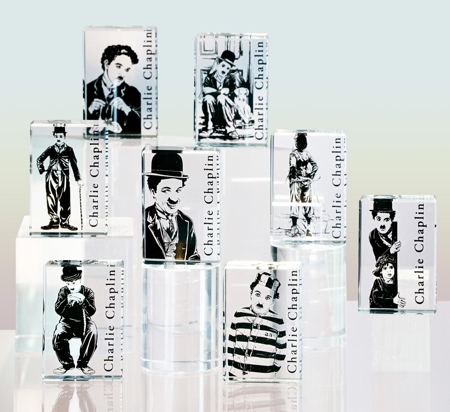 Série de fèves "Charlot Burlesque" par le créateur de fèves "Prime"