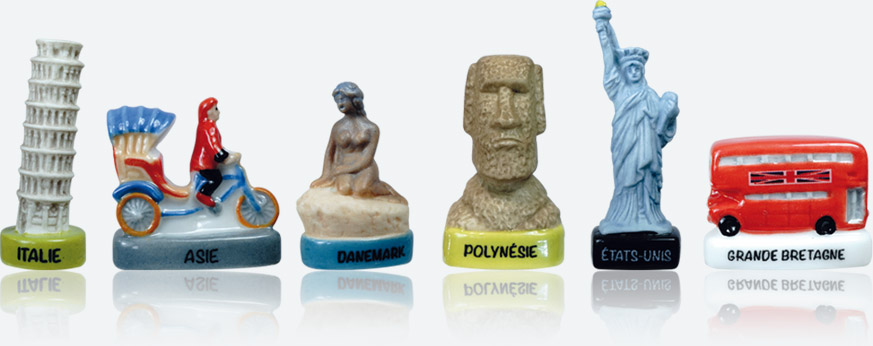 Road-trip à Travers Le Monde - Collection De Fèves Épiphanie 2021