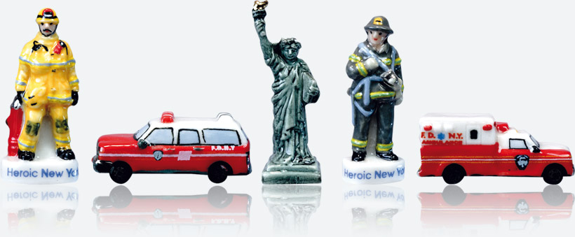 Fèves Épiphanie 2021 Collection Heroic Ny 2001 - 2021