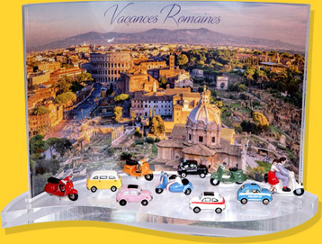 Présentoir Goutte Vacances Romaines