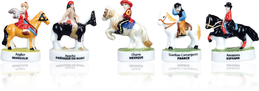 Cavaliers Du Monde - Collection De Fèves Épiphanie 2021