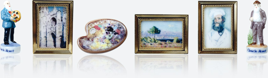 claude Monet, Tour De France Impressionniste - Collection De Fèves Prime Pour Épiphanie 2021
