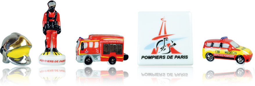 sapeurs Pompiers De Paris - Collection De Fèves Prime Pour Épiphanie 2021