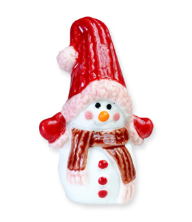 Bonhommes de neige - Collection de fèves Prime pour Épiphanie 2021