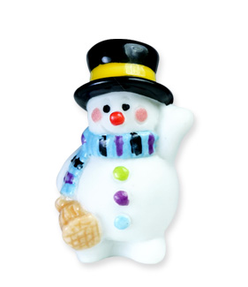 Bonhommes de neige - Collection de fèves Prime pour Épiphanie 2021