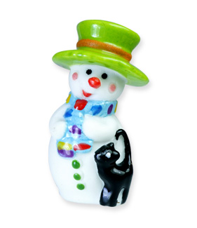 Bonhommes de neige - Collection de fèves Prime pour Épiphanie 2021