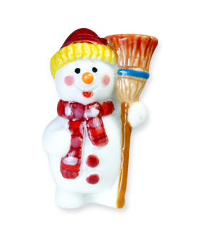Bonhommes de neige - Collection de fèves Prime pour Épiphanie 2021