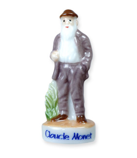 Claude Monet, tour de France Impressionniste - Collection de fèves Prime pour Épiphanie 2021