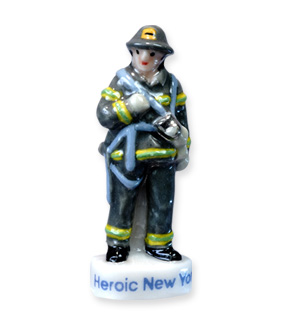Fève épiphanie 2021 Collection Heroic NY 2001 - 2021