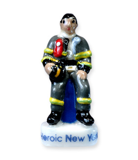 Fève épiphanie 2021 Collection Heroic NY 2001 - 2021